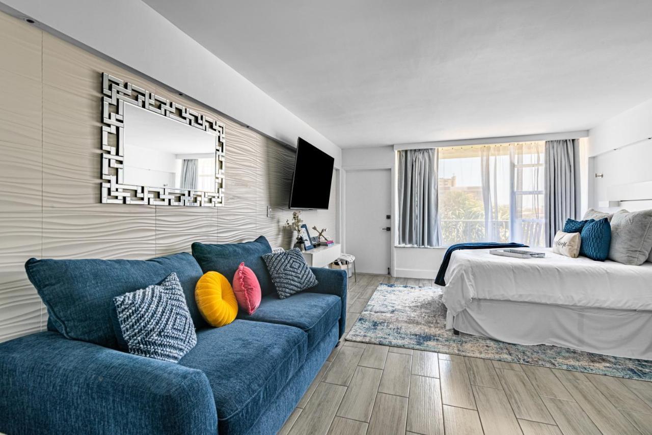 Newly Renovated Oceanfront Studio W/ Balcony - Daytona Beach Leilighet Eksteriør bilde