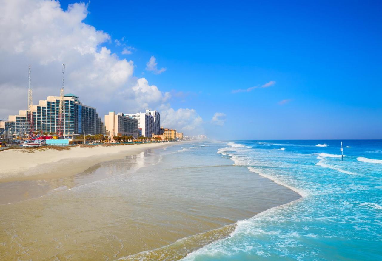Newly Renovated Oceanfront Studio W/ Balcony - Daytona Beach Leilighet Eksteriør bilde